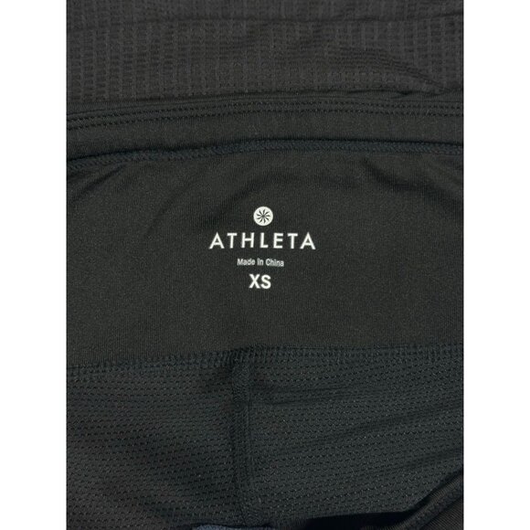Athleta XS Woman Black Athletic Skort With Built-In Shorts - Picture 2 of 8